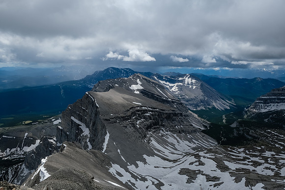 Views south to Henretta, Etherington and Farquhar.