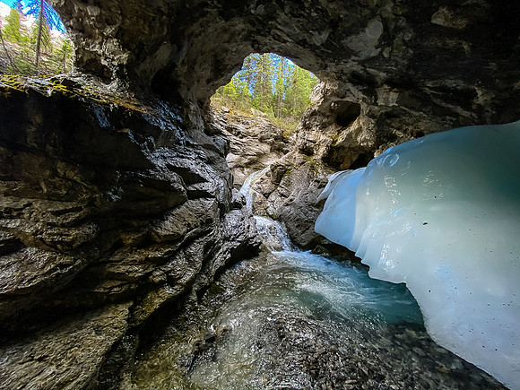 Ice cave.