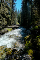 Crossing Baril Creek.