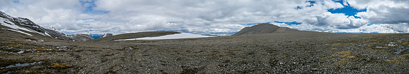 Looking back over the plateau - find Phil in this photo for perspective.