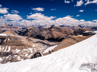 Quill Peak (R) with Loudon at left distance.