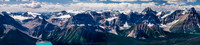 Barbette, Parapet, Breaker,  Ebon, Aries, Stairway, Midway, Aiguille, Howse, White Pyramid, Chephren