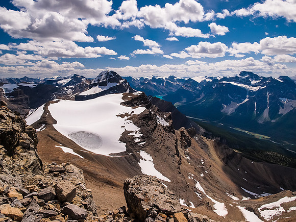 Great views of Mount Weed's north face.