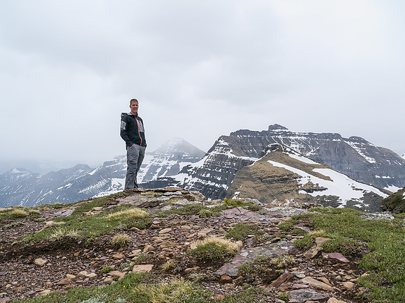 Vern on Akamina Ridge / Forum Peak.