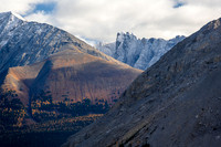 Distant views to Headwall Peak.