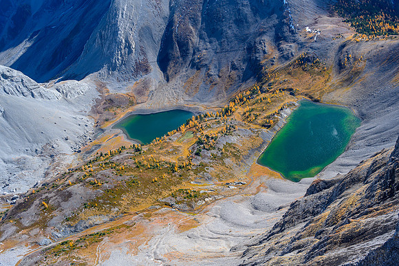 The Birdwood Lakes.