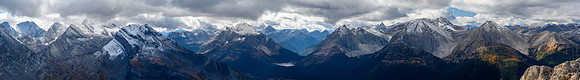 Prairie Lookout, French, Robertson, Whistling Rock, Sir Douglas, Snow, King Albert, Leman, Leval, Ta