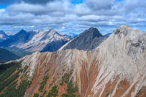 Mount Shark (R) with Cone at center right.
