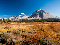 A gorgeous fall hiking day around the Red Deer Lakes.