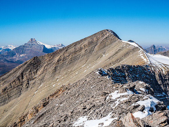 Rick Collier also thought the traverse to Cyclone Mountain looked easy. Until he tried it.