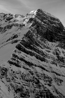 The impressive walls of Mount Sarrail.