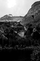 Looking across the first lake. The third lake is at the top of this picture.