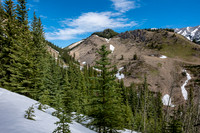 This is the second ridge of the day that we have to get to somehow.