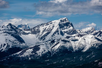 Mount Bishop is very distinctive, as is Mount Abruzzi looming behind it at left. Hill of the Flowers is in the foreground.