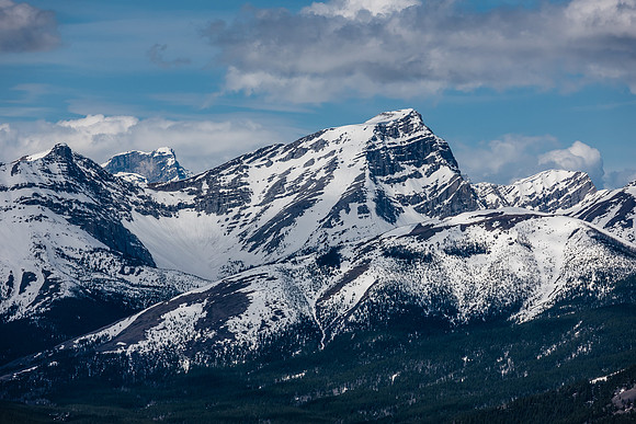 Mount Bishop is very distinctive, as is Mount Abruzzi looming behind it at left. Hill of the Flowers is in the foreground.
