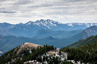 Looking south towards Mount Burke.