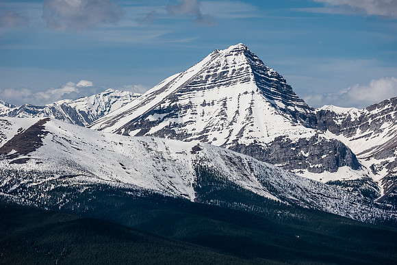 Mount McPhail is easy and quick from a camp at the McPhail Creek headwall. I blasted up and down it in 3 hours and enjoyed the views from the summit immensely.