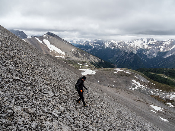 Descending Fatigue Mountain.