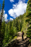 The Lake Agnes / Tea house trail.