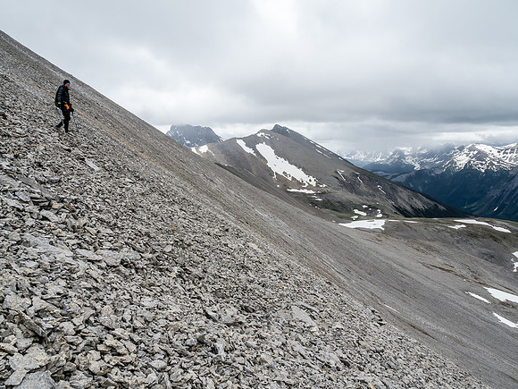 Descending Fatigue Mountain.