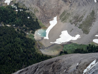 Views off the summit of Fatigue Mountain.