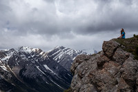 A nice vantage point on the way up.