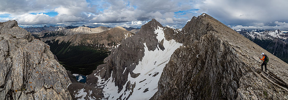 Golden Mountain summit Ridge.