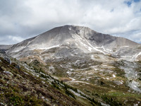 Looking back towards Fatigue Mountain.