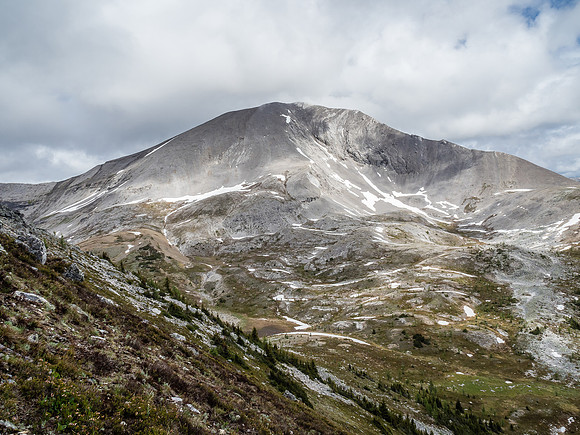 Looking back towards Fatigue Mountain.