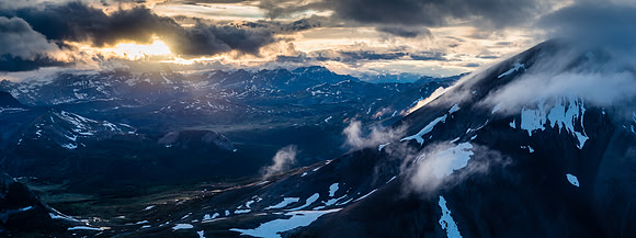 Scrambling in bad weather can have its positives, including scenes like this.