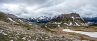 Looking back at Citadel Peak from Fatigue Mountain.