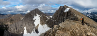 Only two more false summits... Nasswald at center here, with the summit of Golden Mountain to its right.