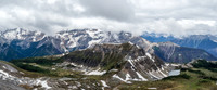 Higher than Citadel Peak and entering the clouds.