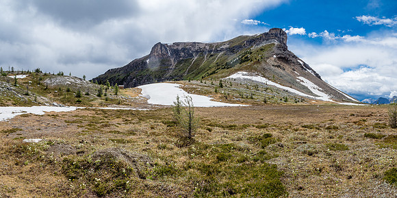 Looking back at Citadel Peak.