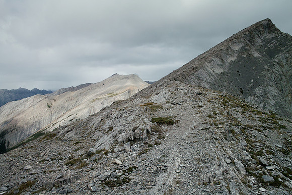 Another look back at Ha Ling from the traverse up to Miners Peak.