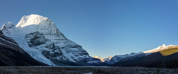 Mount Robson and Berg Lake.