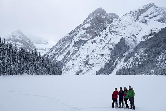 A family portrait on Upper Elk Lake.