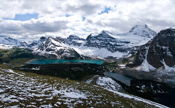 The clouds only enhance this wonderful area.