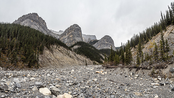 Canyon scenery on exit.