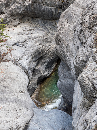 Canyon scenery on exit.