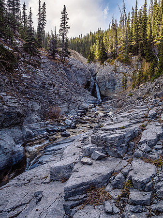 Canyon scenery on exit.