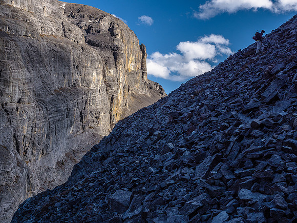 Canyon scenery on exit.