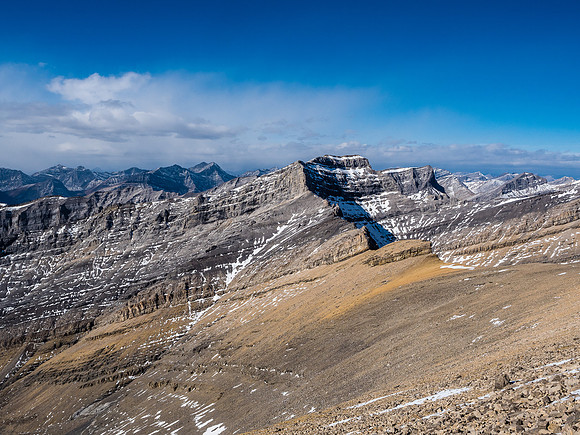 Astral Peak is lower than Castle Rock.
