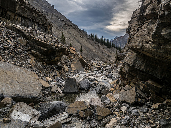 Canyon scenes.