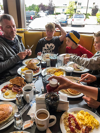 Now THAT is breakfast!