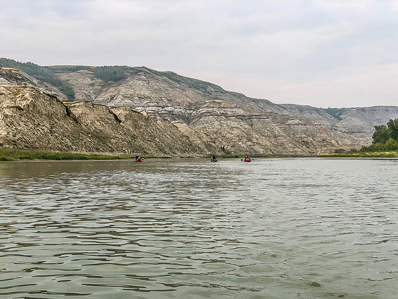 Another wide section of river.