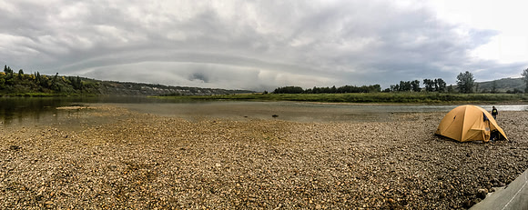 Hmmm. That cloud bank looks funny.