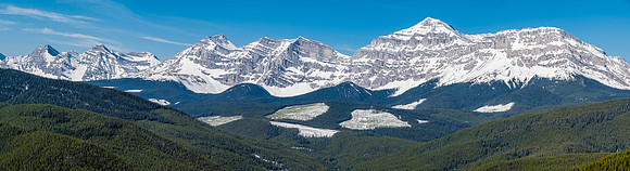 Views west were stunning despite the obvious clearcuts. From R to L peaks include, Baril, Etherington, Scrimger and Holcroft.