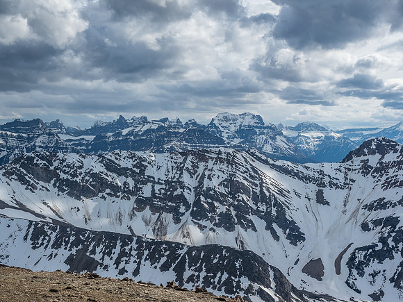 The Murchison massif is huge from any angle - including this one.