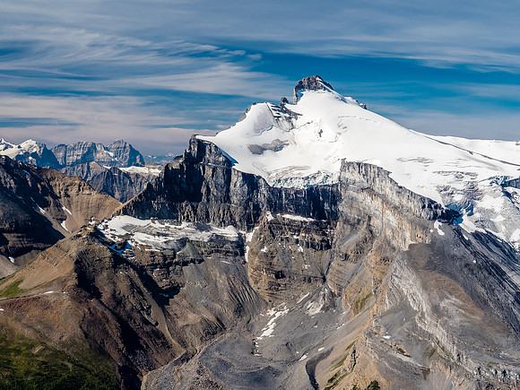 A gorgeous view of Mount Hector - one of the best 11,000ers for a ski ascent.
